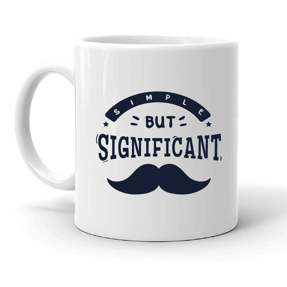 Simple But Significant Sublimation Mug White